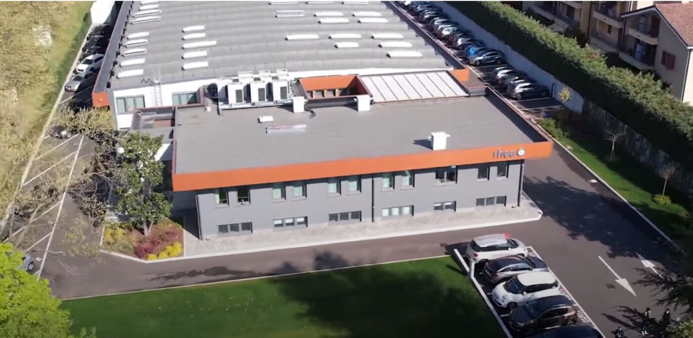 Siège social Rheavendors Group et usine de production du groupe en Italie
