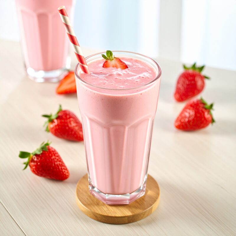 Firefly photo d'un milkshake à la fraise sans chantilly 787695