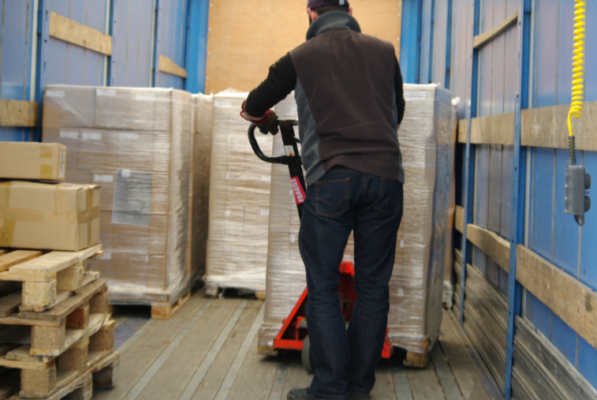 Livraison de vos machines